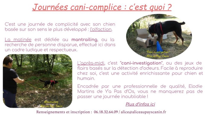 Journées cani-complice !