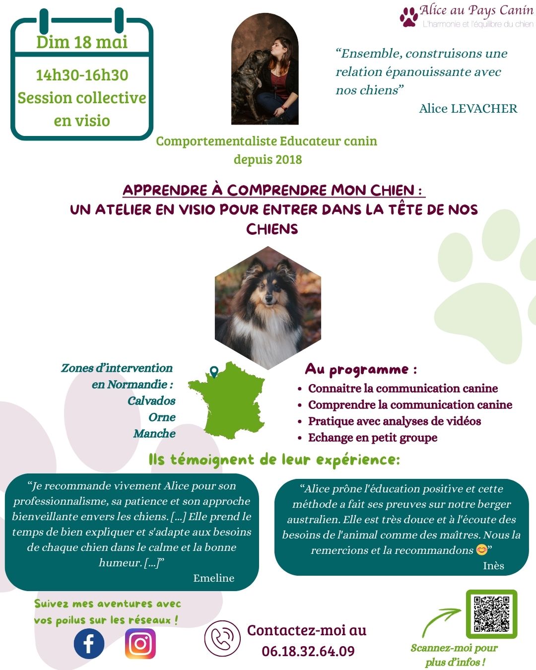 Atelier : Comprendre mon chien